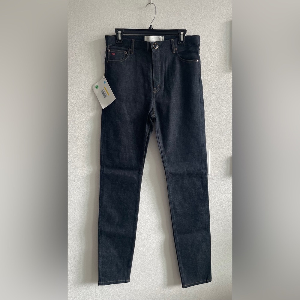 NWT Victoria Beckham High Rise Jeans size 28